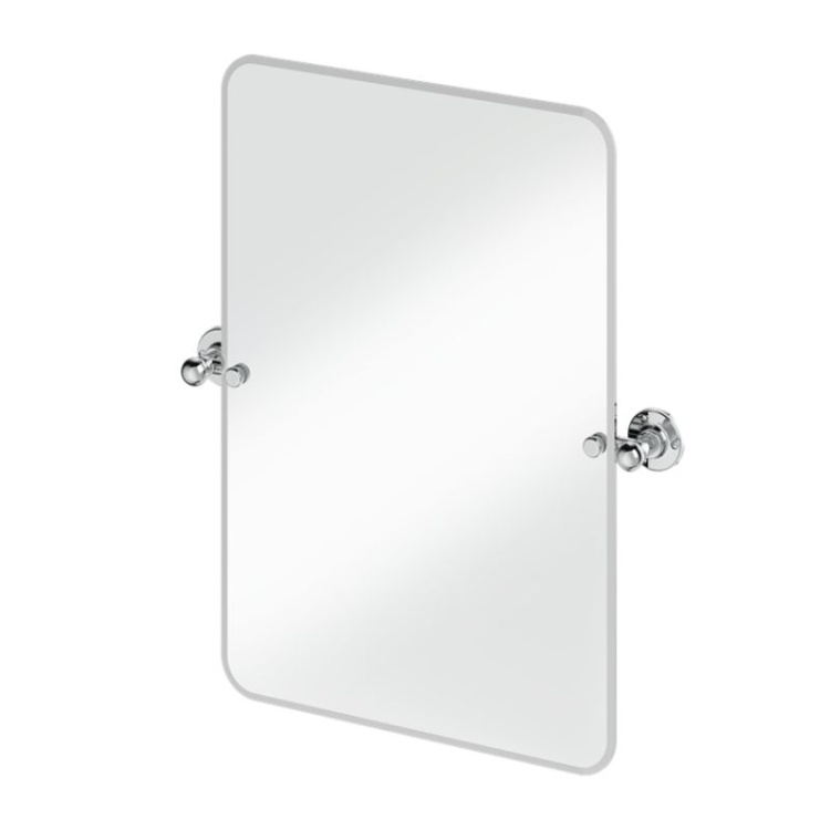 Burlington Rectangular Mirror with Fixings